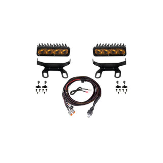 Diode Dynamics SS6 Max LED Kit Yellow Driving: Ram 1500 2013-2018 5.7L/3.6L