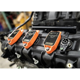 Ripp Hi-Perf Coil Packs Kit: Jeep Wrangler / Gladiator JT (07-26) - Mopar Orange/Steel Gray
