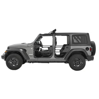 Bestop Element Doors Matte Black: Jeep Gladiator/Wrangler 18-26 6.4L/3.6L/3.0L EcoDiesel/2.0L