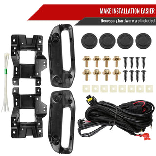 Spec D LED Fog Lights (Clear): Ram 2500 & 3500 2019 - 2024