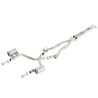 Borla ATAK Cat-Back Exhaust System (w/ Active Exhaust Valves): Dodge Charger 5.7L Hemi 2017 - 2023