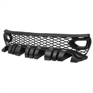 Spec D Dual Snorkel Grille (Black): Dodge Charger 2015 - 2023
