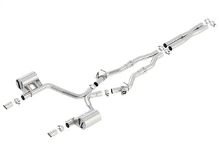 Borla ATAK Cat-Back Exhaust System (w/ Active Exhaust Valves): Dodge Charger 5.7L Hemi 2017 - 2023