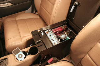 Tuffy Center Console Series II Rear Half (INTERIOR): Jeep Wrangler JK 2011-2018