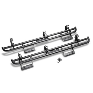 N-Fab RKR Step System 1.75in: Ram 1500 2015-2024 3.6L/5.7L Hemi/EcoDiesel Tex Black