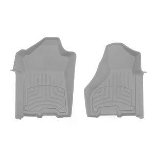 WeatherTech FloorLiner HP Front Grey: Ram 2500/3500 2019-2026 6.7L Diesel / 6.4L 392