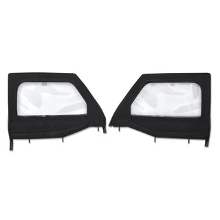 Bestop Element Upper Doors Front Black Twill: Jeep Gladiator/Wrangler 18-26 6.4L/3.6L/3.0L EcoDiesel/2.0L