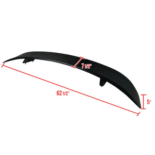 Spec D OEM Style Spoiler (Black): Dodge Charger 2011 - 2023