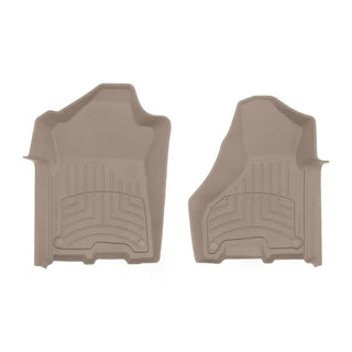 WeatherTech FloorLiner HP Front Tan: Ram 2500/3500 2019-2026 6.7L Diesel / 6.4L 392