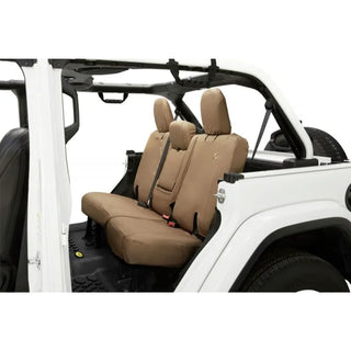 Bestop Rear Seat Covers Fold Down Arm Rest: Jeep Wrangler 18-23 6.4L/3.6L/3.0L EcoDiesel/2.0L