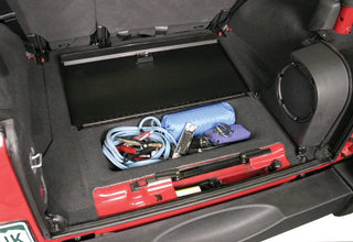 Tuffy Locking Lid In-Floor Keyed Lock (INTERIOR): Jeep Wrangler JK 2007-2018