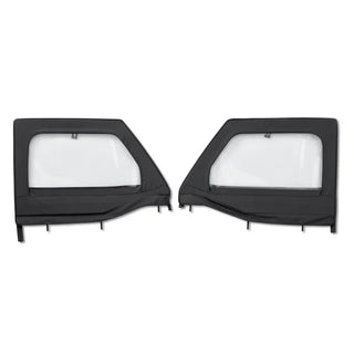 Bestop Element Upper Doors Black Diamond: Jeep Gladiator/Wrangler 18-26 6.4L/3.6L/3.0L EcoDiesel/2.0L