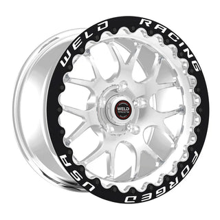 Weld S77 / Polished | 17x11 | 5x115 | -5mm - Beadlock