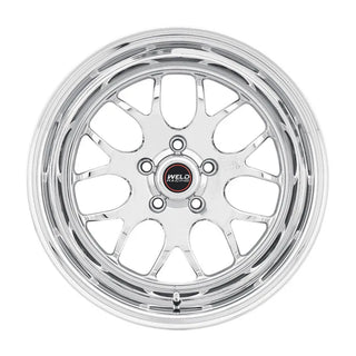 Weld S77 / Polished | 17x11 | 5x115 | -5mm - Beadlock