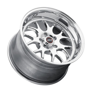 Weld S77 / Polished | 17x11 | 5x115 | -5mm - Beadlock