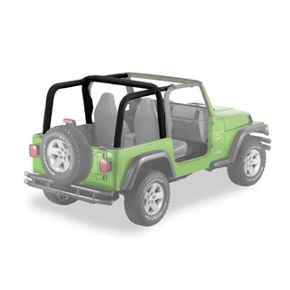 Bestop Sport Bar Cover Black Denim: Jeep Wrangler 97-02 4.0L/2.5L
