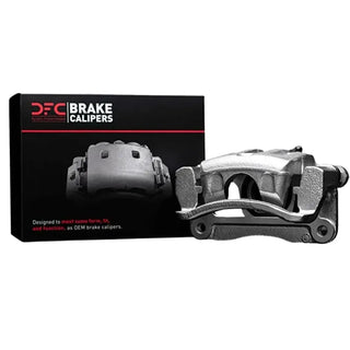DFC Premium Brake Caliper (FRONT LEFT): Jeep Wrangler 2018-24 - Silver Zinc Coated