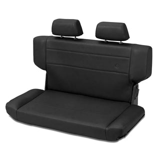 Bestop N-Tumble Rear Seat Trailmax II Fold All Vinyl Black Crush: Jeep Wrangler 97-06 4.0L/2.5L