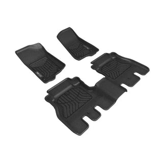 3D MAXpider MAXTRAC All-Weather Floor Liners (F&R): Jeep Wrangler Unlimited JL 2018-26