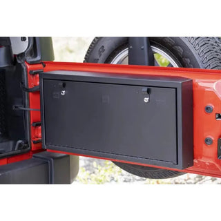 Tuffy Premium Lockbox Tailgate Storage Keyed Lock (FRONT): Jeep Wrangler JK 2007-2018
