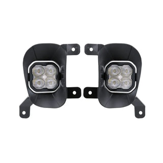 Diode Dynamics SS3 Max Ram Vert Kit White SAE Fog: Ram 1500 2013-2024 5.7L/3.6L