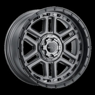 Weld Crux / Satin Gunmetal / Satin Black | 20x10 | 5x127 | -18mm Offset