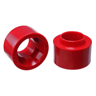 Energy Suspension 1.75" Front Coil Spring Spacers Red: Jeep Wrangler JK 2007-2018