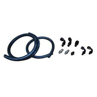 Fleece Performance Fuel Distribution Block Hose & Fitting Kit: Dodge Ram 2500 / 3500 2010-2018 6.7L Diesel