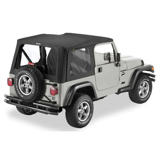 Bestop Replace A-Top Soft Top Clear Windows: Jeep Wrangler 03-06 4.0L I6
