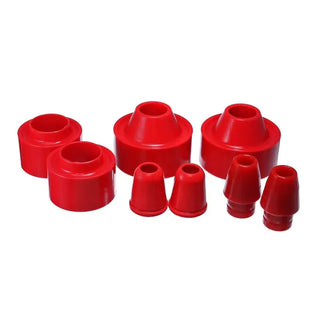 Energy Suspension 1.75" Coil Spacer Lift: Jeep Wrangler JK 2007-2018 - Red