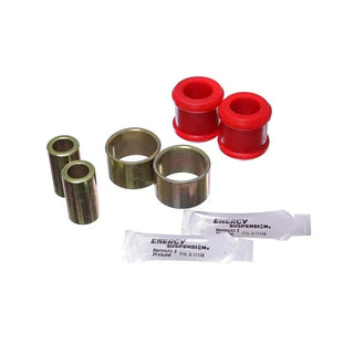 Energy Suspension Rear Track Bar Bushing Set: Jeep Wrangler JK 2007-2018 - Red