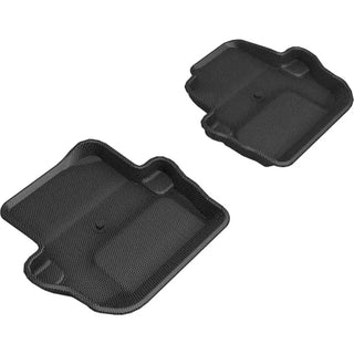 3D MAXpider Kagu Rear Floor Liners: Jeep Wrangler JL 2018-2026 2-Door