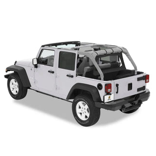 Bestop 4-Door Windjammer Black Diamond: Jeep Wrangler 07-18 3.8L/3.6L