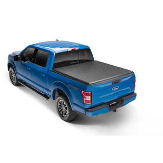 LUND Hard Fold Tonneau Cover (BED): Fits Ram 1500/2500/3500 2002-2019 5.7L/6.7L Diesel - Black