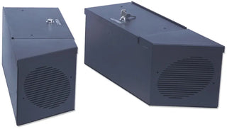 Tuffy Lockbox Speaker & Storage Set Keyed (REAR): Jeep Wrangler YJ 1987-1995