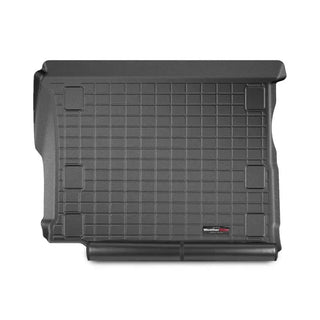 WeatherTech Cargo Liner Black w/ Bumper Protector (REAR): Jeep Wrangler Unlimited JL 2018-2026 Flat Load Floor & Subwoofer