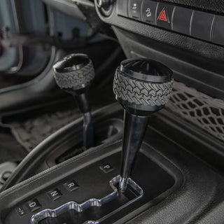 DV8 Offroad Black Shift Knob: Jeep Wrangler (2011-2017) / Wrangler JK (2018)
