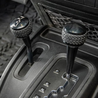 DV8 Offroad Black Shift Knob: Jeep Wrangler (2011-2017) / Wrangler JK (2018)