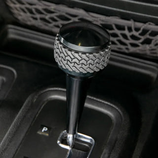 DV8 Offroad Black Shift Knob: Jeep Wrangler (2011-2017) / Wrangler JK (2018)