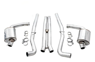 AWE Touring Cat-Back Exhaust (w/ OEM Tips): Dodge Challenger (15-23) 6.4L 392 & 6.2L Hellcat