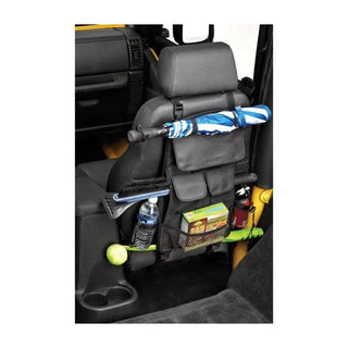 Bestop Roughrider Seat Back Organizer: Fits Jeep Wrangler 1991-2024 2.0L-6.4L