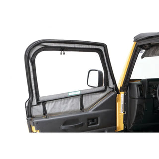 Bestop Fabric Door Skins Black Diamond: Jeep Wrangler 97-06 4.0L/2.5L