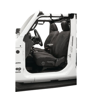 Bestop Front Seat Covers: Jeep Gladiator/Wrangler 18-26 6.4L/3.6L/3.0L EcoDiesel/2.0L