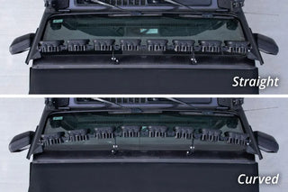 Diode Dynamics SS5 Pro CrossLink Windshield Lightbar Kit White (FRONT): Jeep Wrangler JL 2018-26 / Gladiator JT 20-24