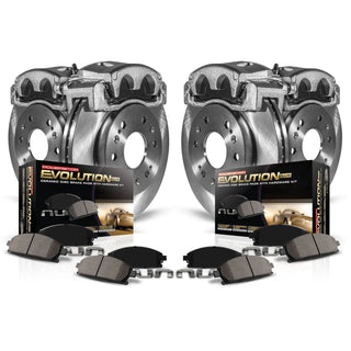 PowerStop Z26 Street Warrior Brake Kit (F&R): Fits Chrysler / Dodge (05-24) w/ Hardware
