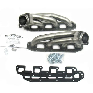 JBA Shorty Headers (Raw Finish): 300 / Charger / Magnum 5.7L Hemi 2005 - 2008