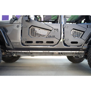 DV8 Offroad Rock Skins (SIDE): Jeep Wrangler JL 2018-2026 6.4L 392/3.6L V6