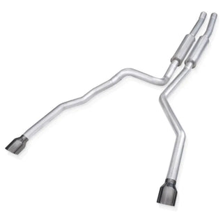 Stainless Works Legend Catback 5" Black Chrome Tips: Ram 1500 6.2L TRX 2019-2024
