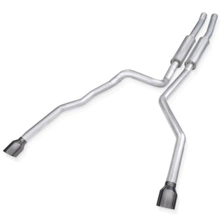 Stainless Works Redline Catback 5" Black Chrome Tips: Ram 1500 6.2L TRX 2019-2024
