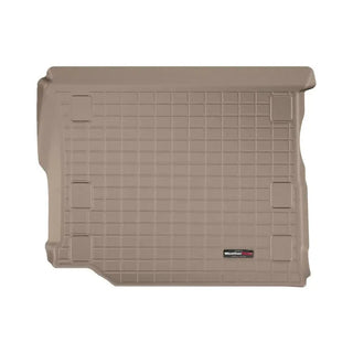 WeatherTech Cargo Liner Tan (REAR): Jeep Wrangler Unlimited JL 2018-2026 Flat Load Floor & Subwoofer